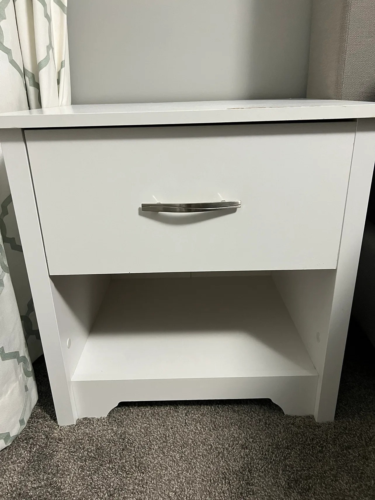 White Dresser with 2 Side tables image indicator(4)