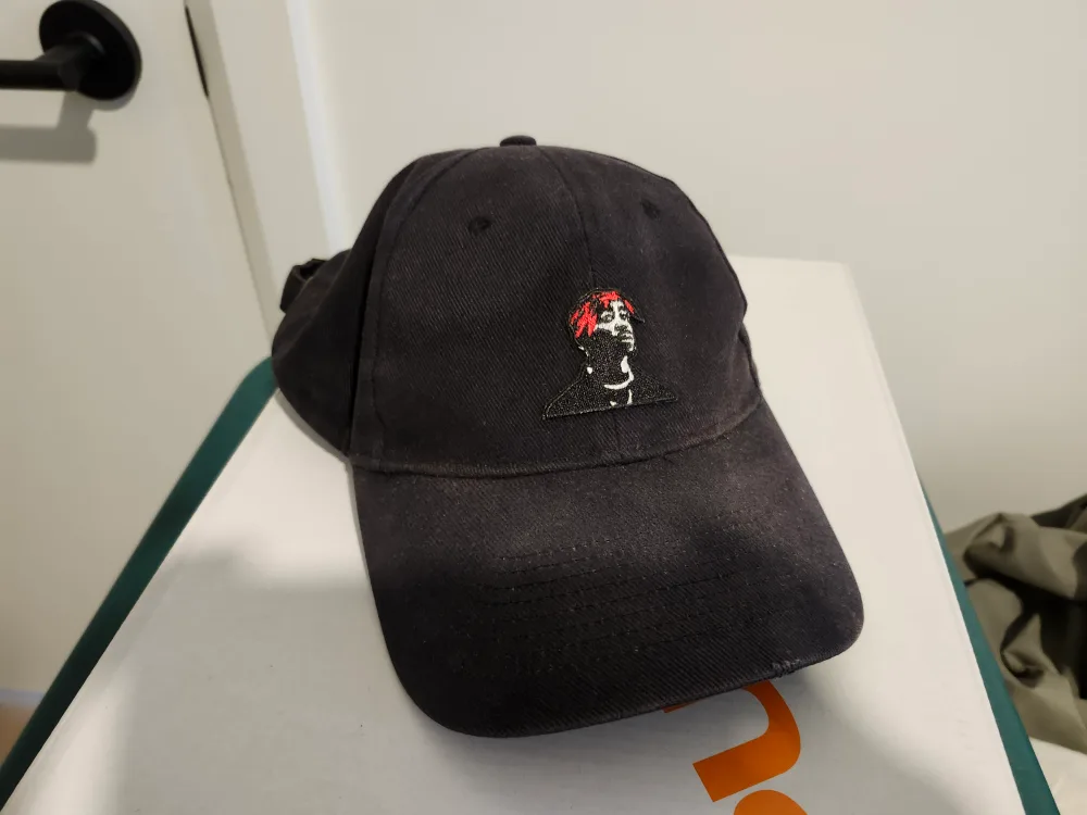 2Pac Black Baseball Cap thumbnail