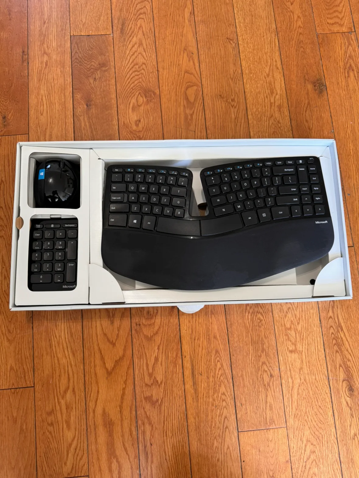 Microsoft Sculpt Ergonomic keyboard mouse wireless thumbnail
