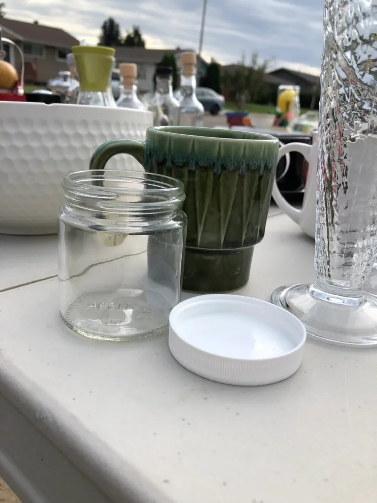 Tiny Jars w/ lids. 15x120ml. size for gift giving dried herbs image indicator(3)