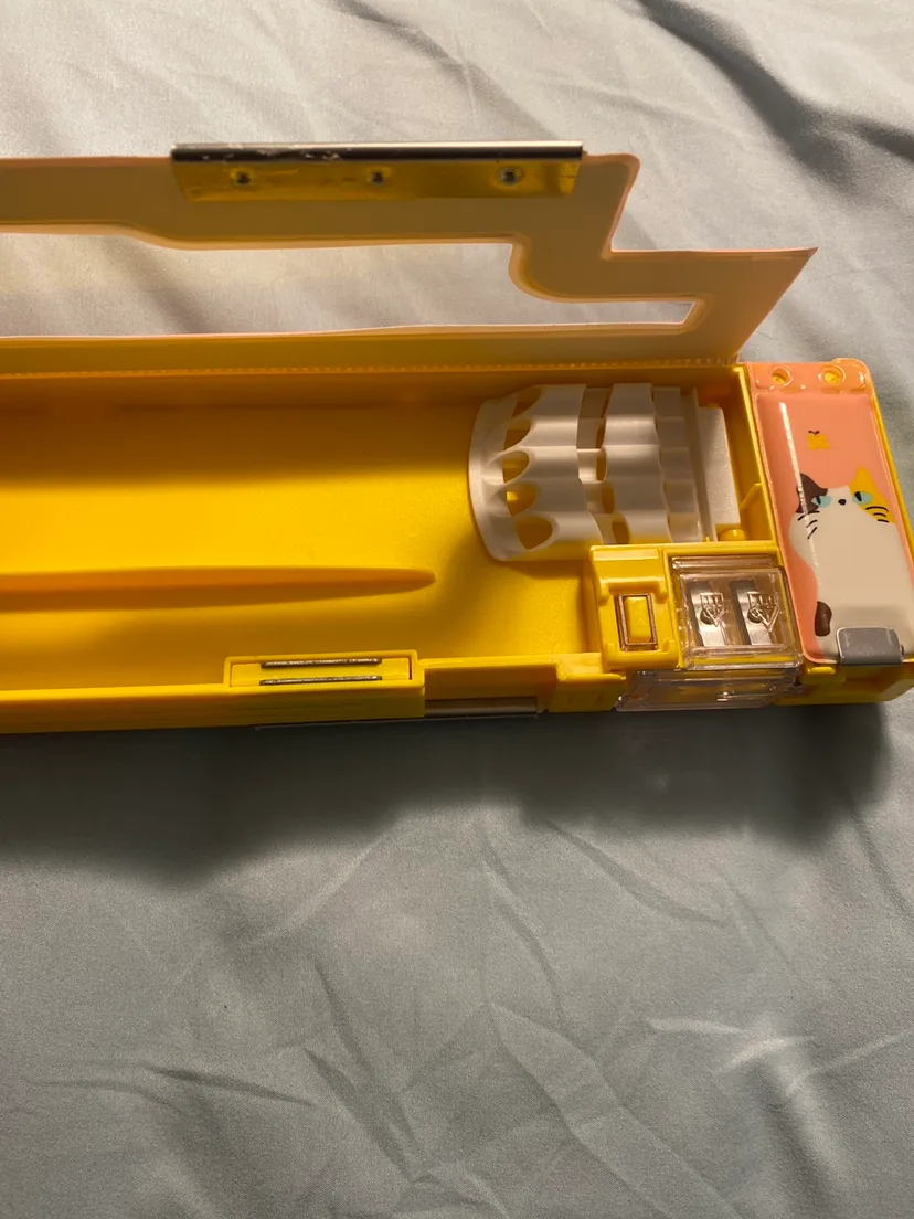 Cute Cat Pencil Case for Kids image indicator(4)