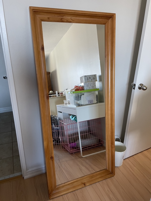 IKEA Hemnes Mirror - lean against wall - photo 3