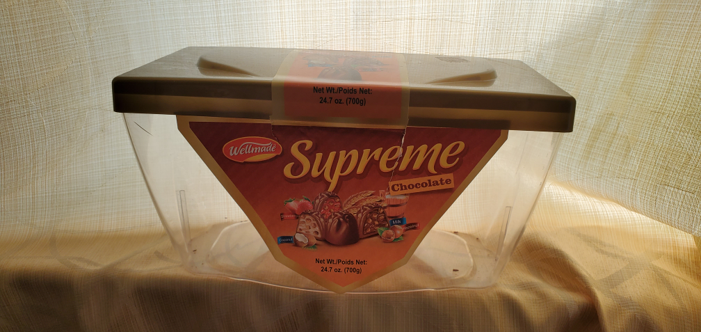 Supreme Chocolate Candy Container 🧡