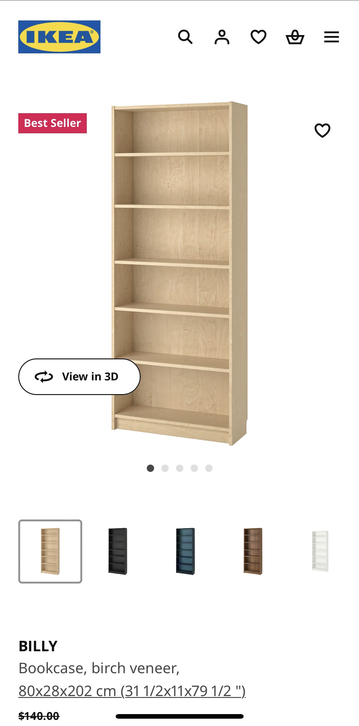 Billy Bookcase