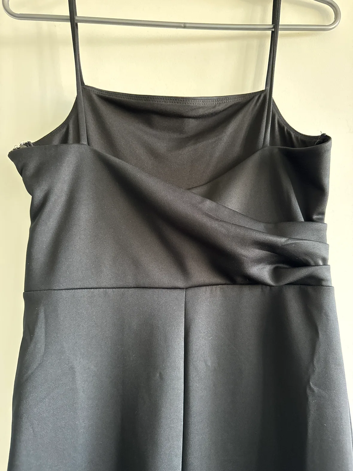 Oak + Fort Square Neckline Midi Black Dress [S, Like New] image indicator(5)