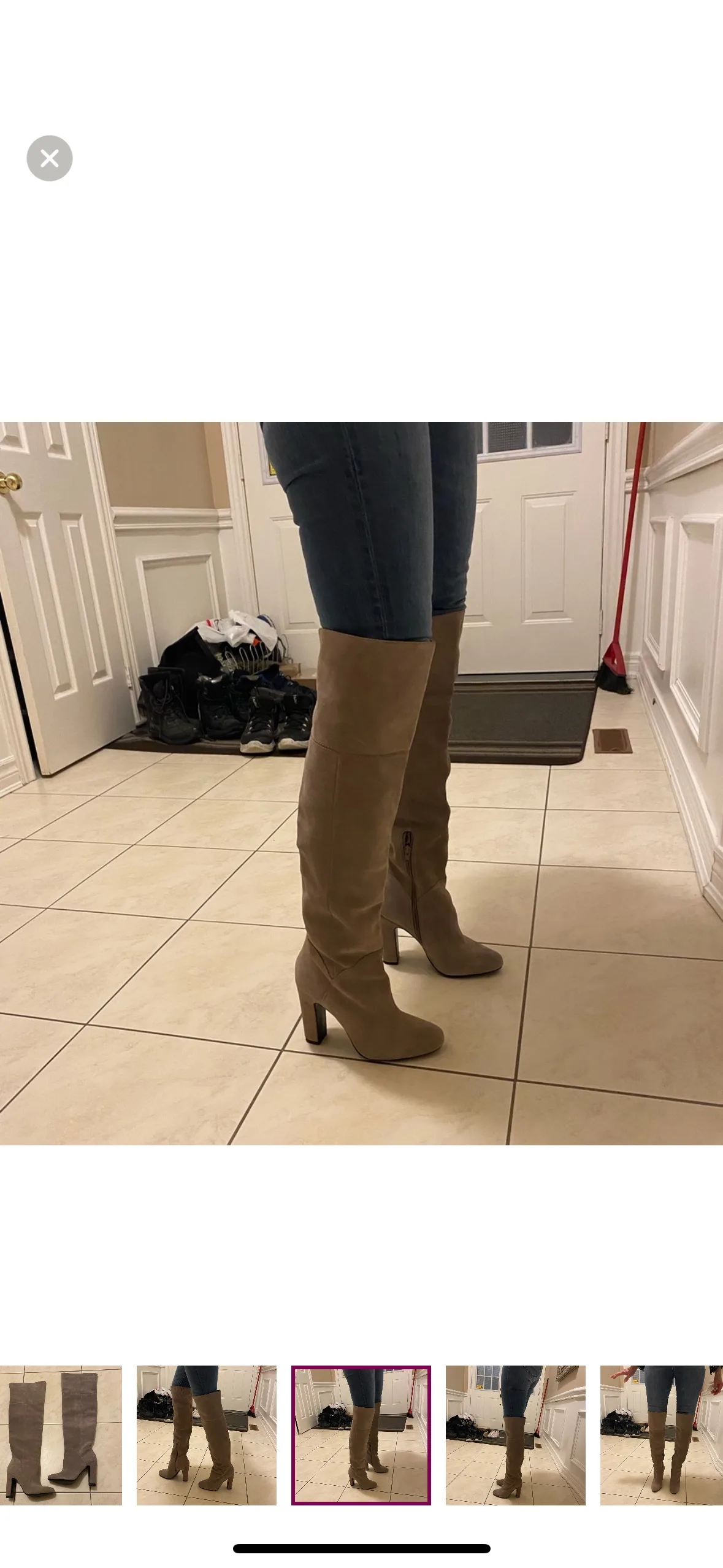 Over the Knee Suede Boots image indicator(3)