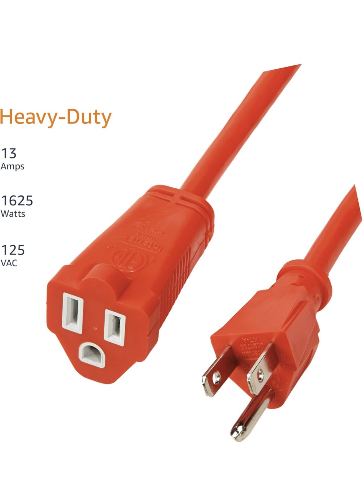 50 ft Heavy-Duty Outdoor Extension Cord