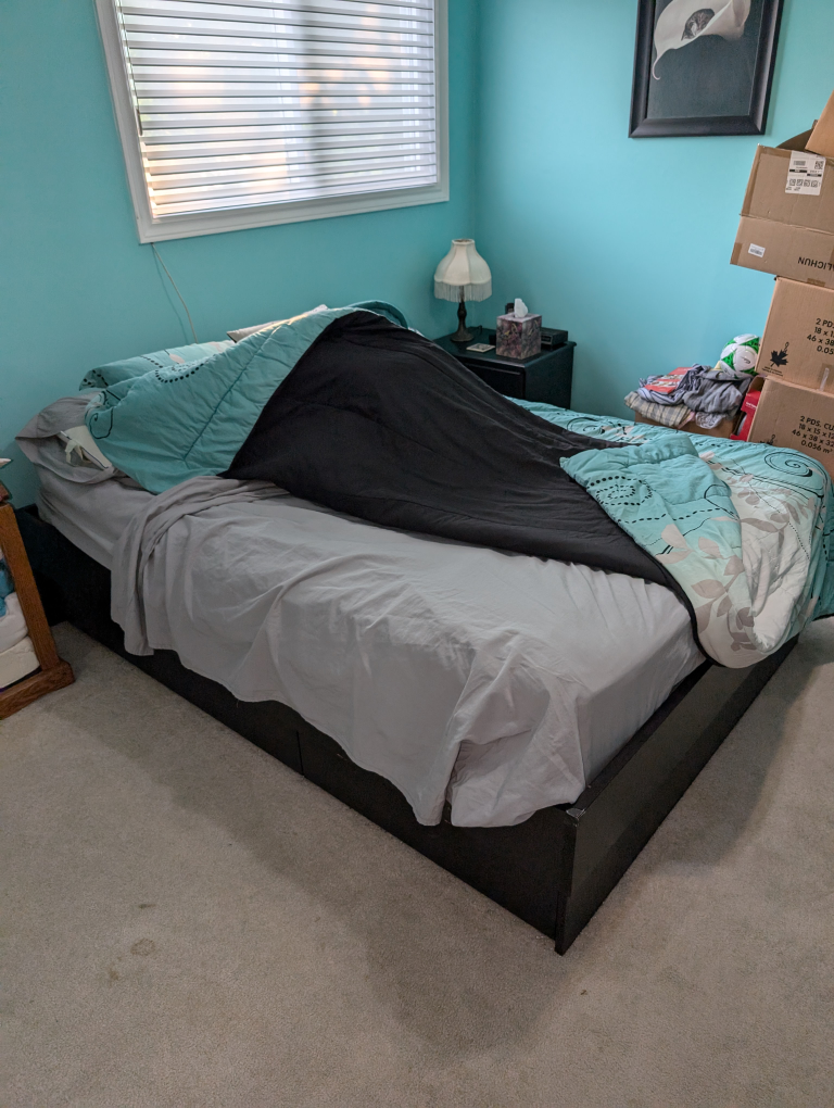 IKEA MALM Bed Frame with Storage Drawers