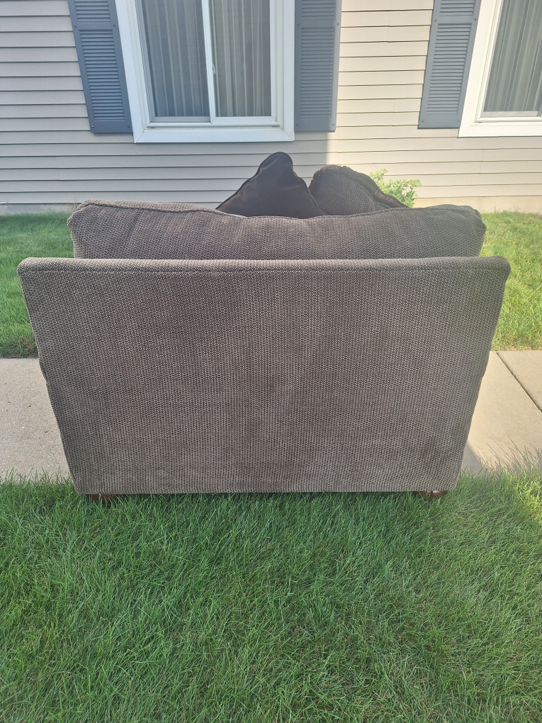 Lovely Brown Loveseat - photo 4