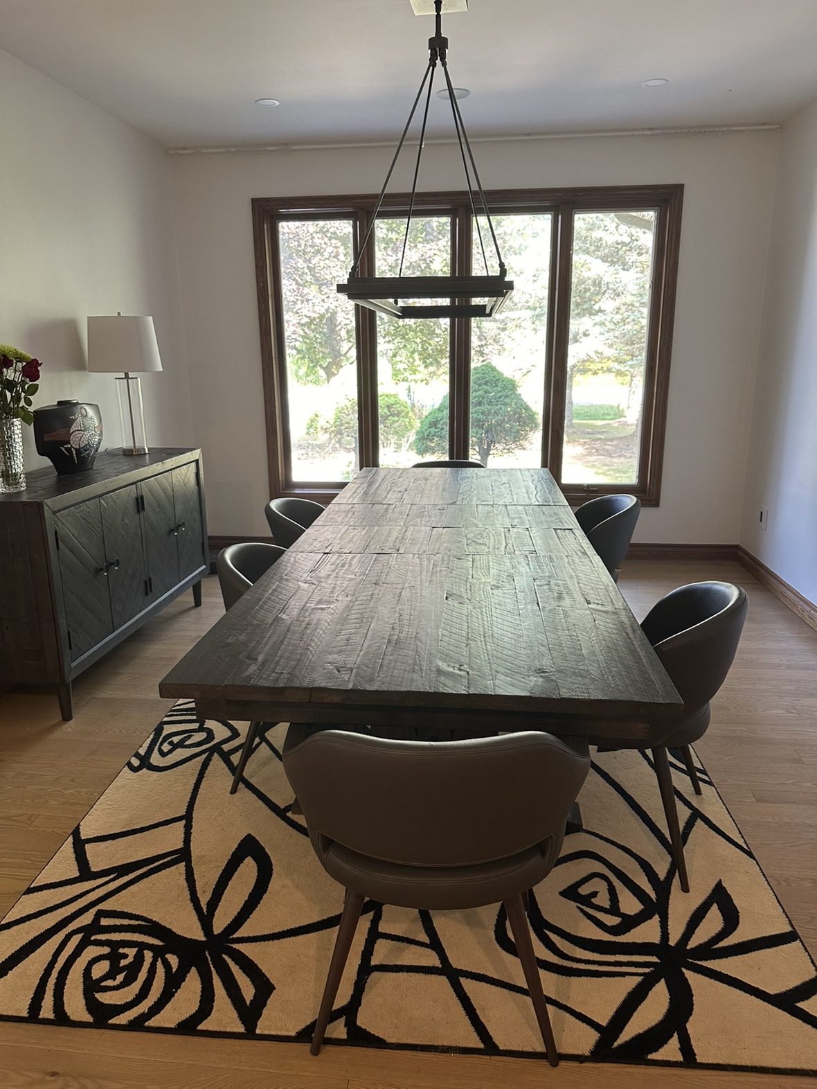 Large Wooden Dining Table - photo 3