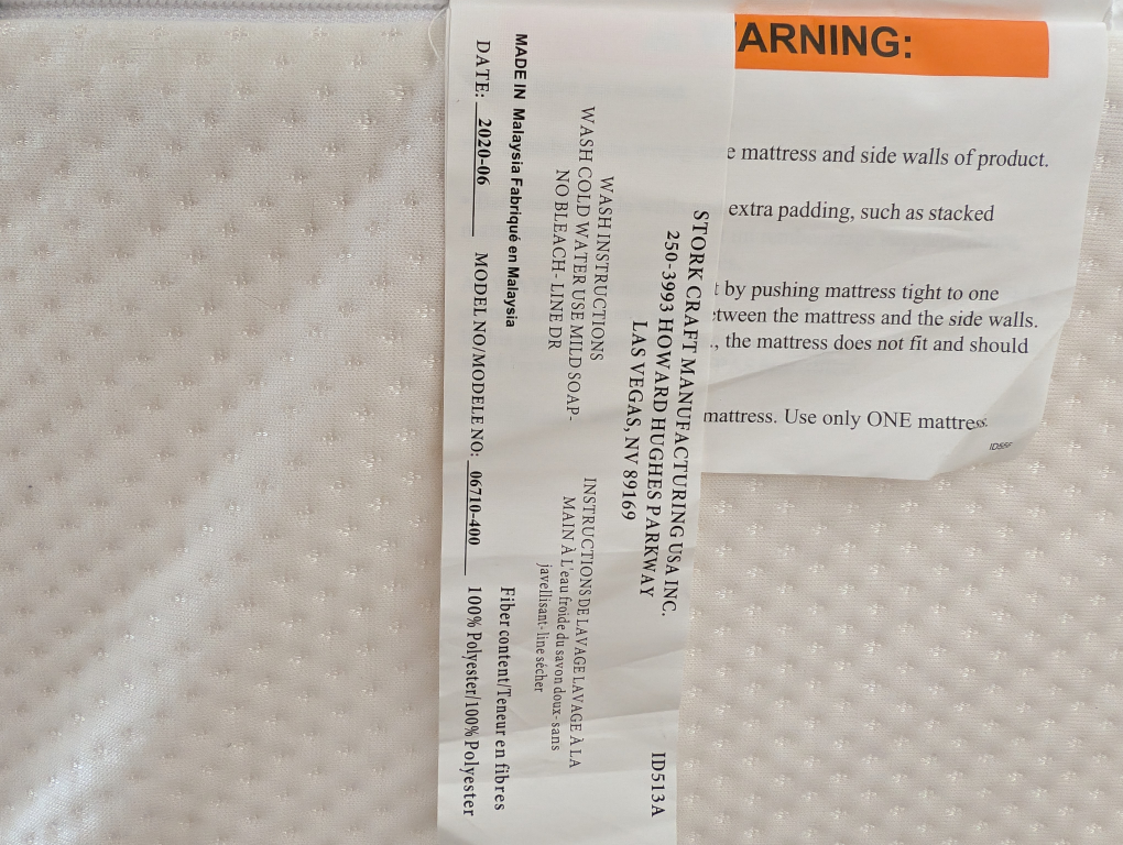 IKEA SNIGLAR Baby Crib with Mattress - photo 5