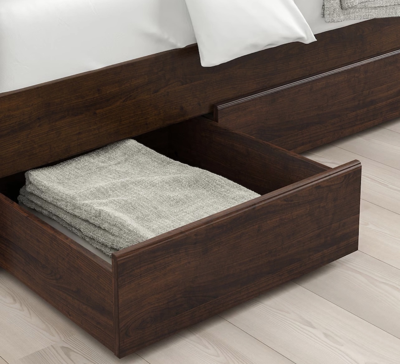 Queen Bed Frame with Storage - photo 2