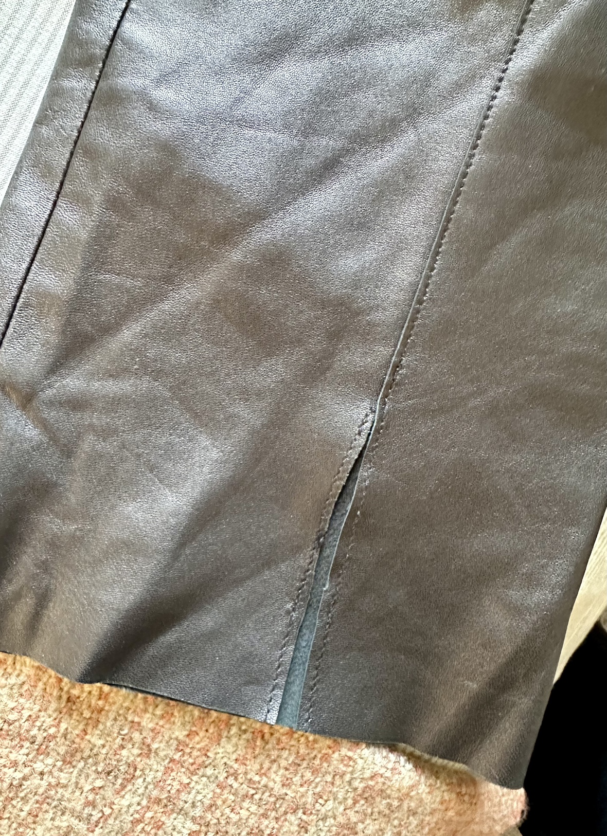Danier Black Leather Pants - photo 2