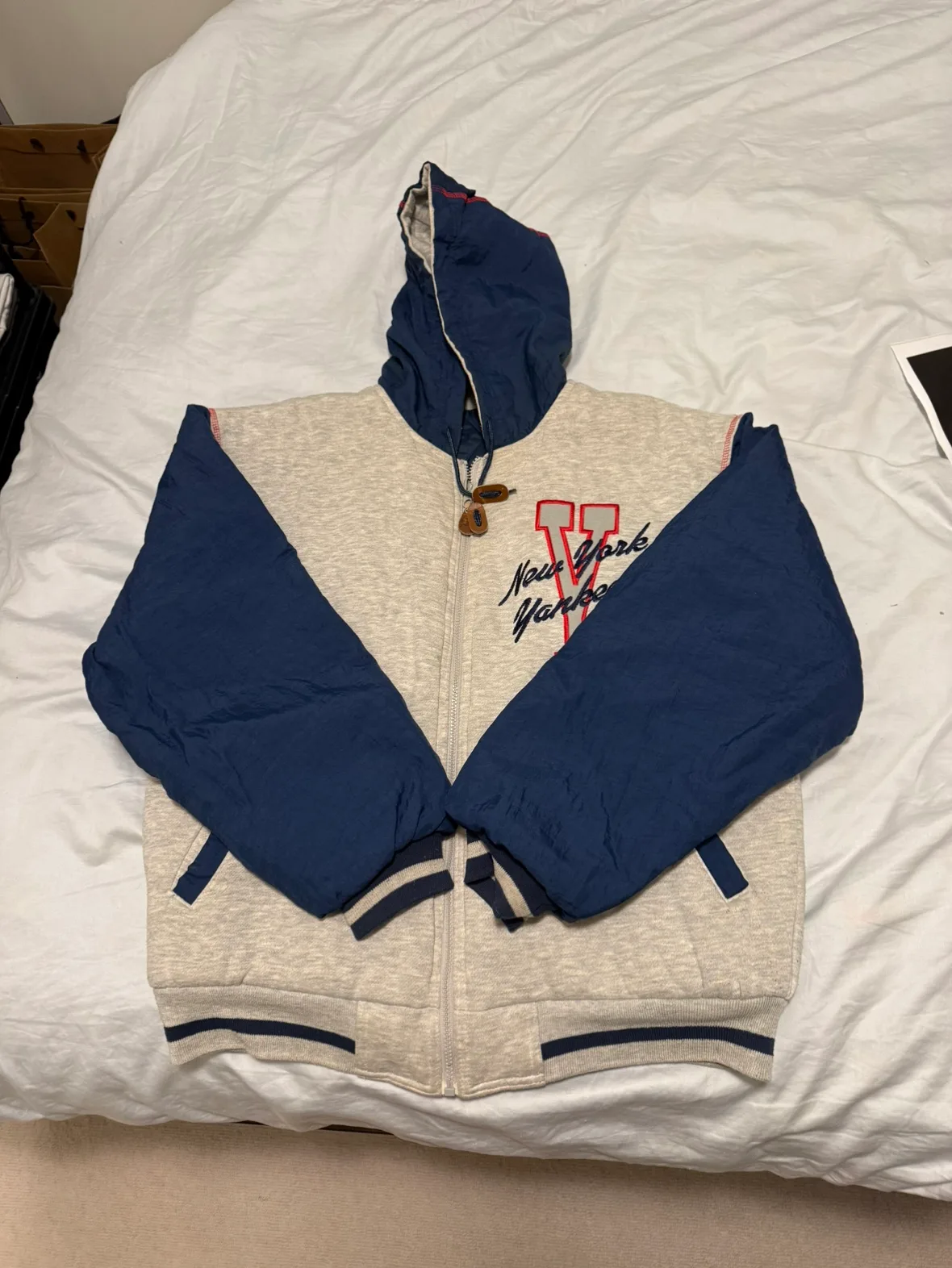Vintage Yankees Reversible MA1 Jacket thumbnail