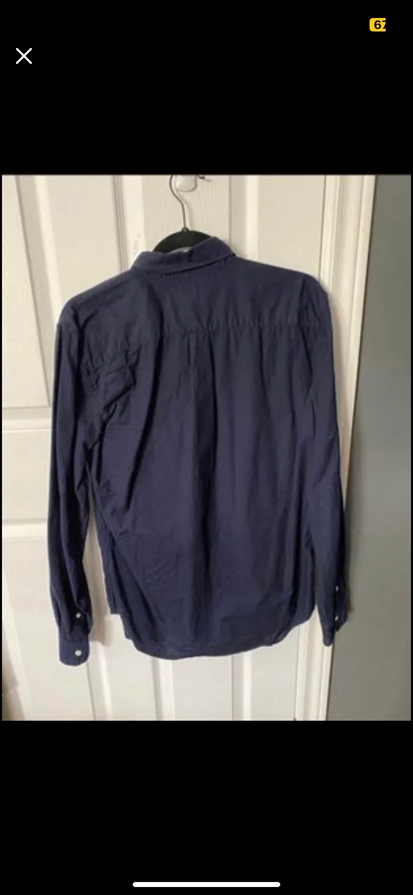 Gap Men's Long Sleeve Button Down Shirt image indicator(3)