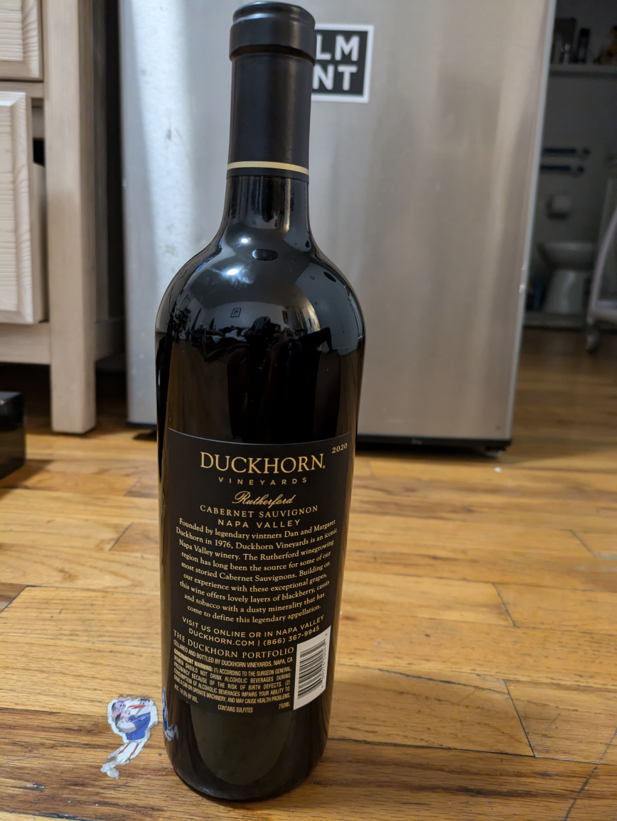 Duckhorn Vineyards 2020 Cabernet Sauvignon - photo 2