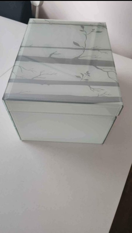 Glass Jewellery Box New - photo 2