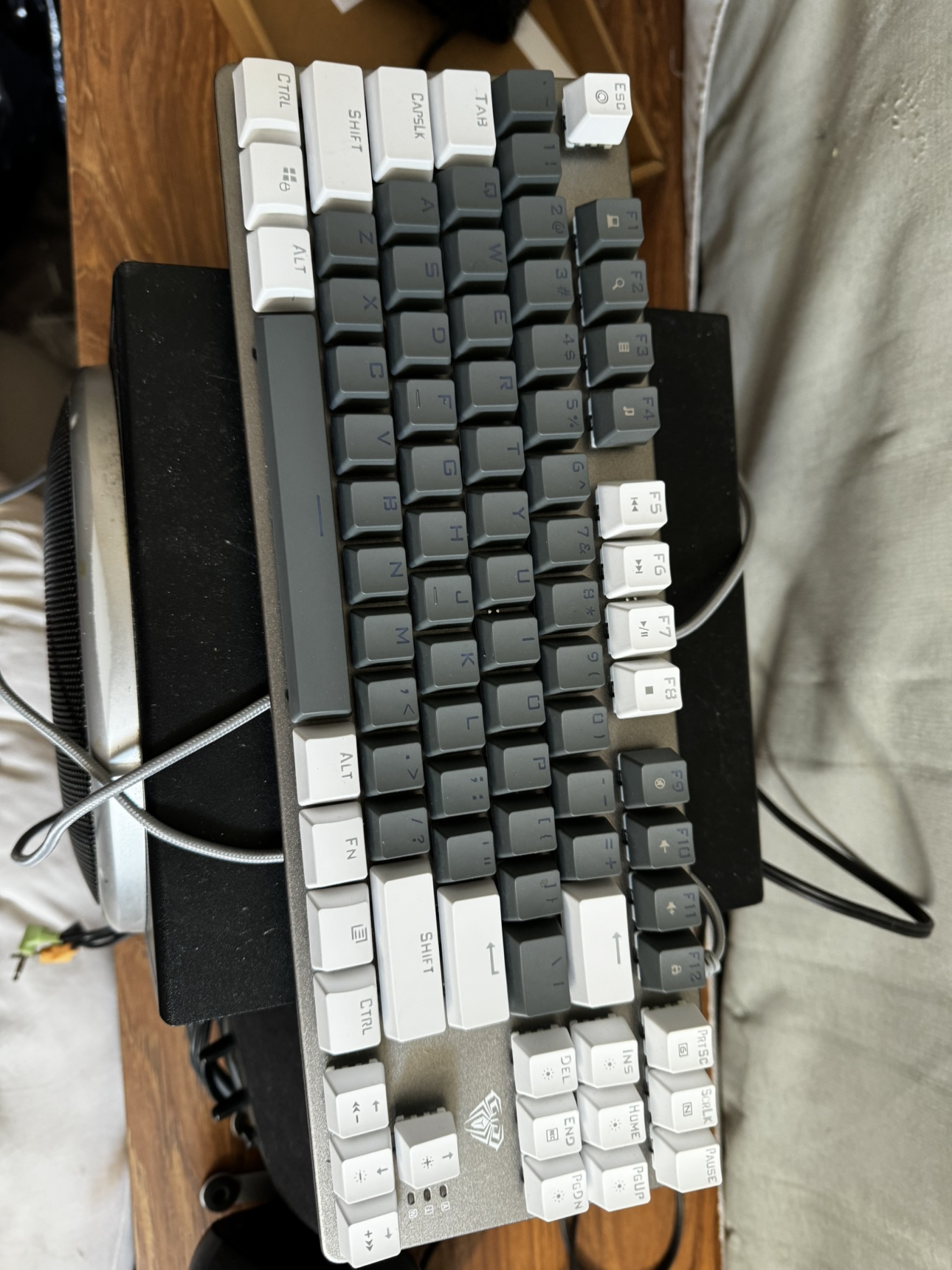 AULA F3287 Wired TKL Mechanical Gaming Keyboard