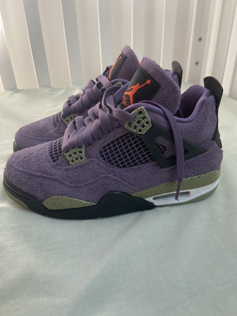 Air Jordan 4 Retro "Canyon Purple” - Size 7 Women’s
