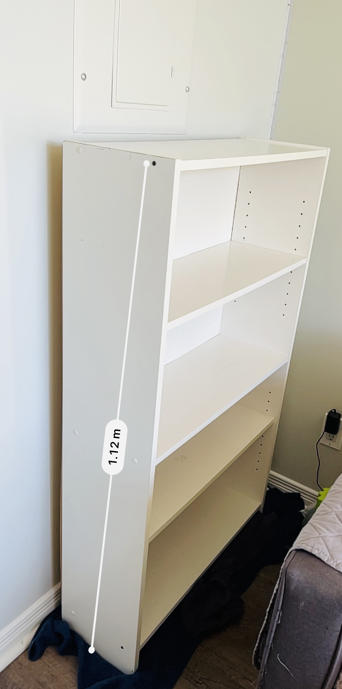 White Bookcase Billy IKEA - photo 3