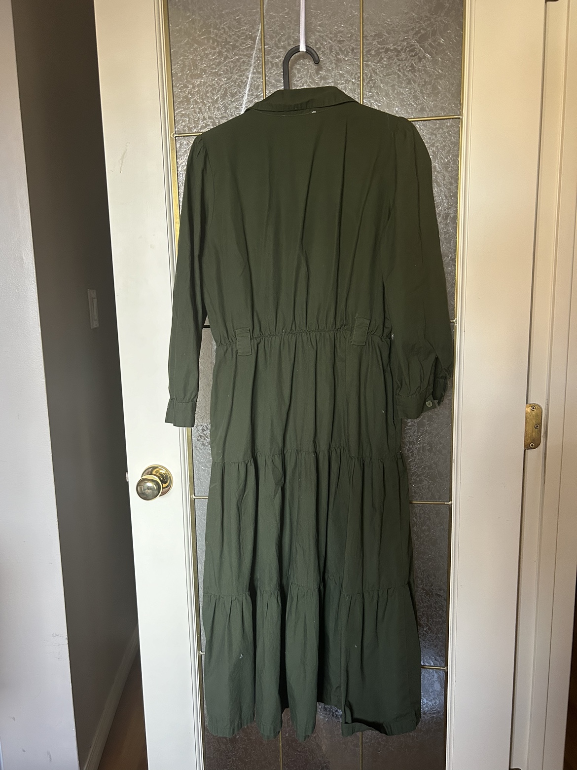 Reserved Green Tiered Dress - photo 3