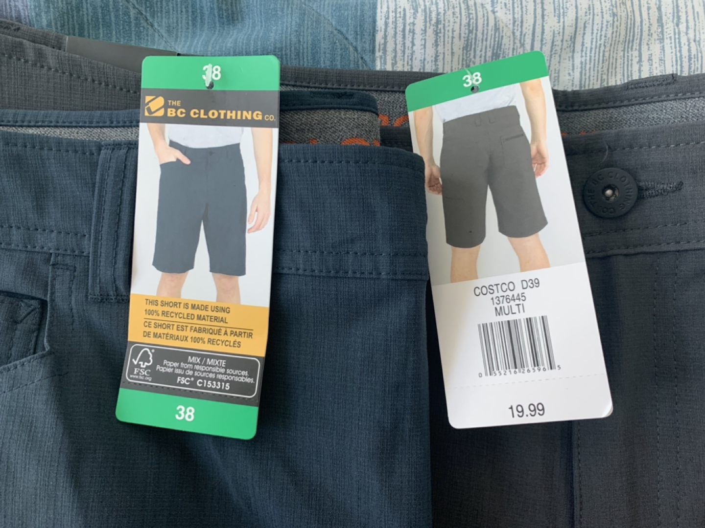 The BC Clothing Co. Men's Shorts Size 38