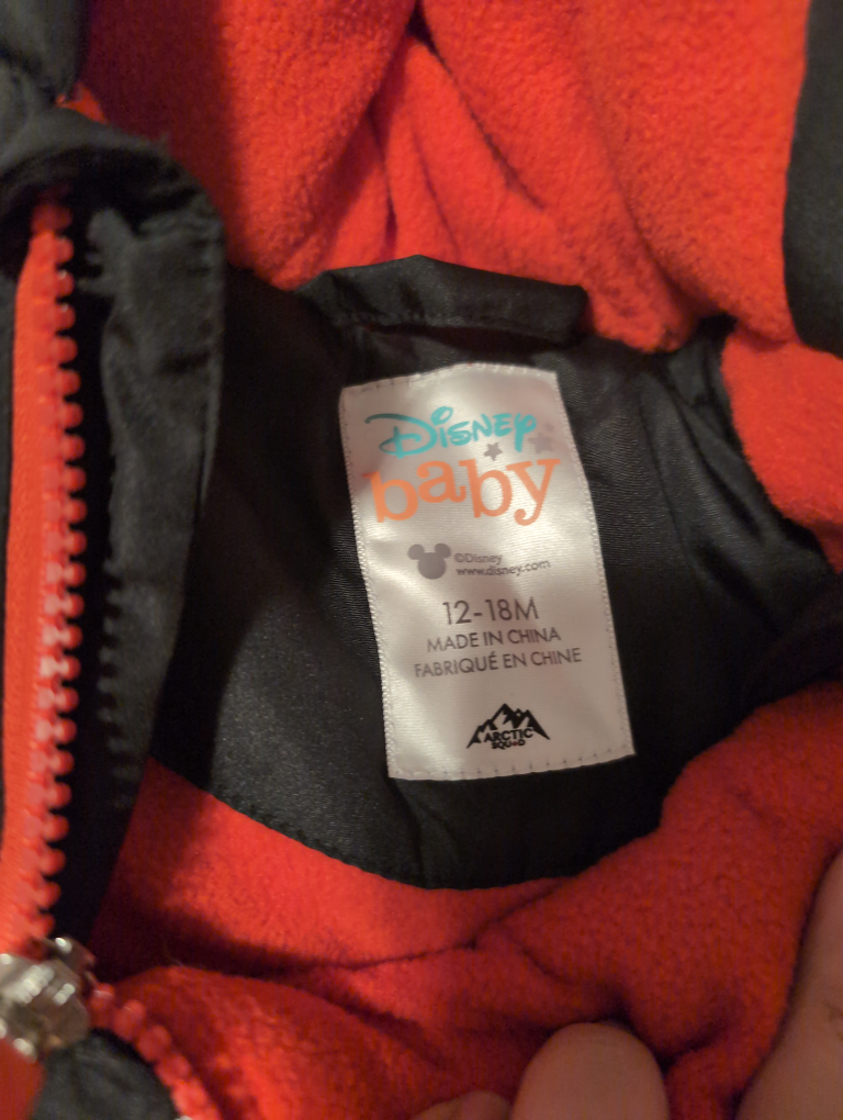 Disney Baby Mickey Mouse Snowsuit - photo 2