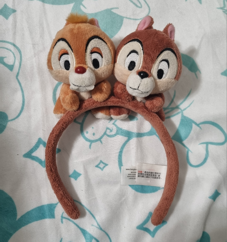 Disneyland Chip and Dale Headband
