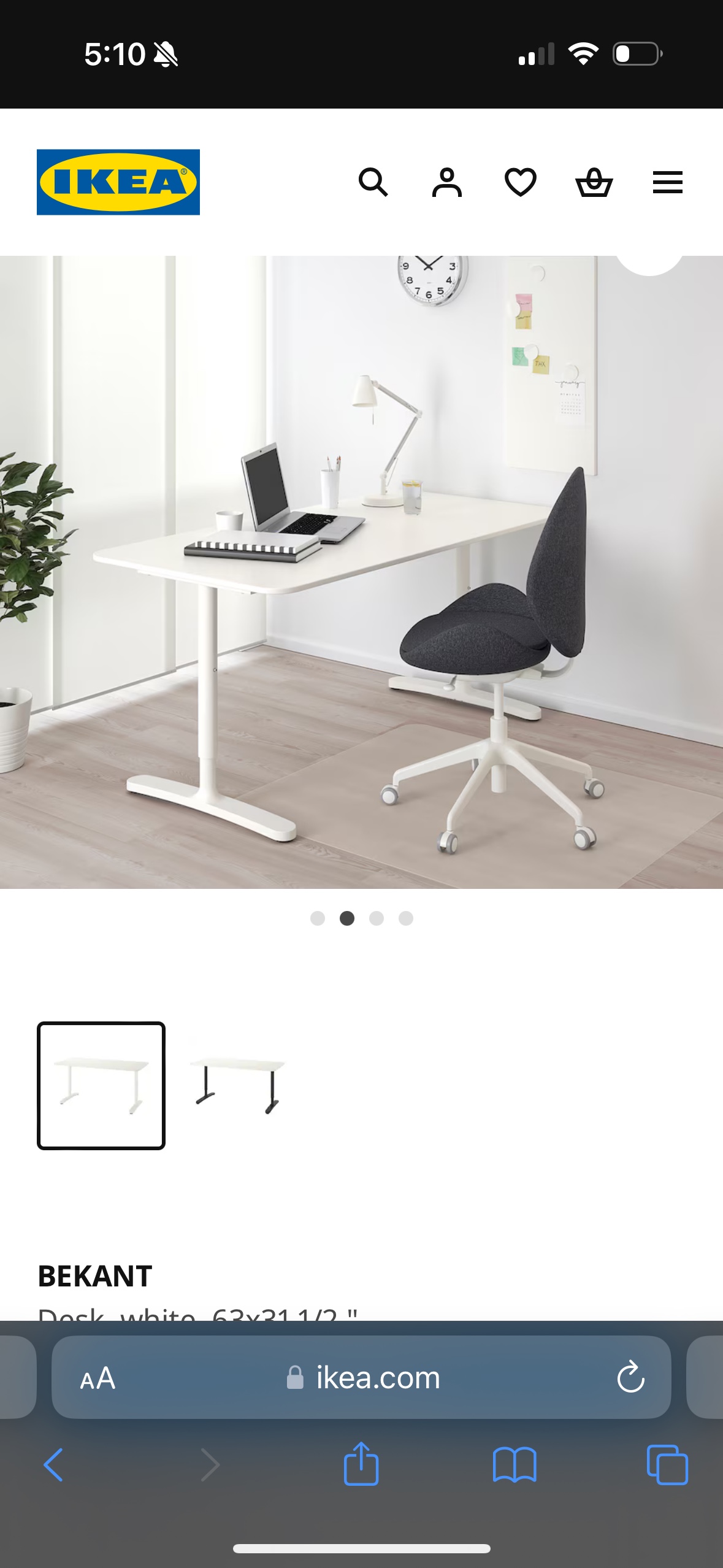 IKEA BEKANT Desk - photo 5