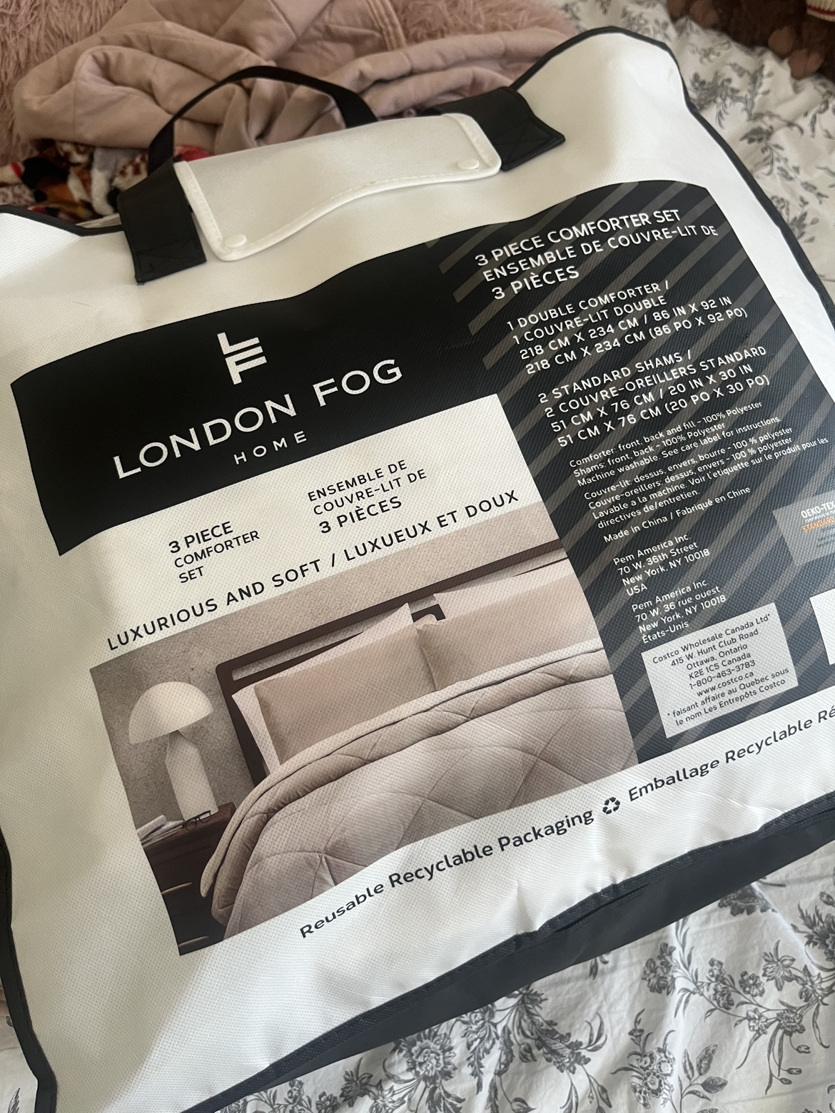 London Fog 3 Piece Comforter Set - photo 3