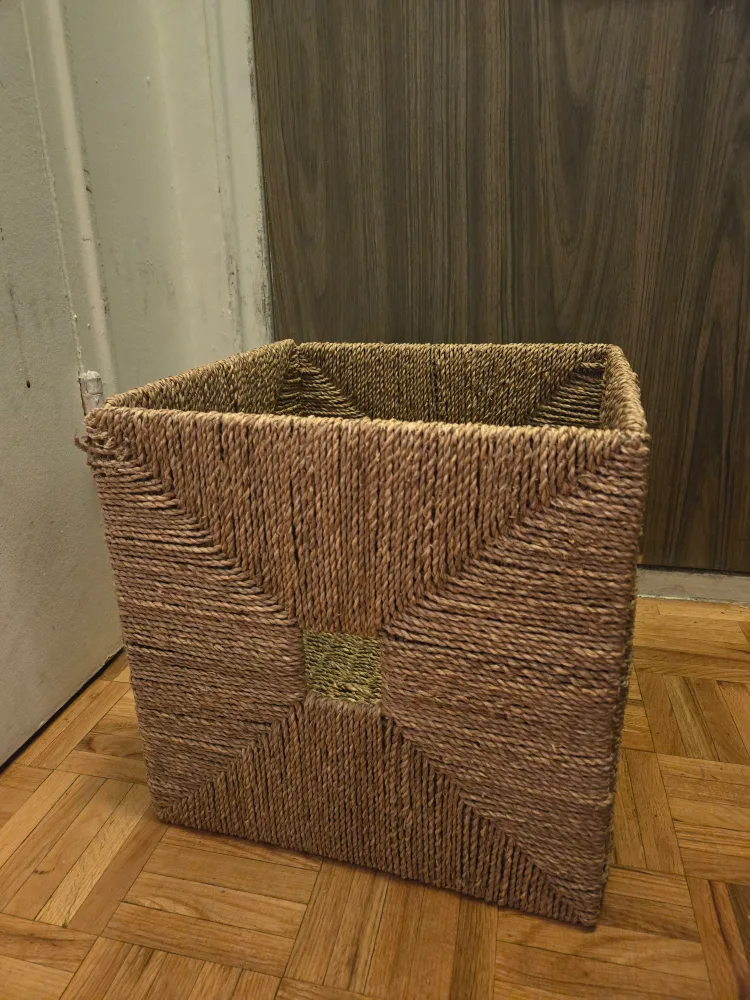IKEA Wicker Storage Baskets x8 thumbnail
