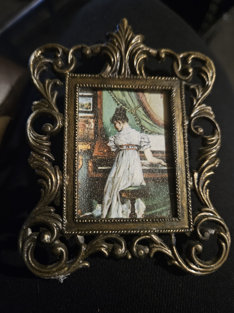 Vintage Ornate Framed Miniature