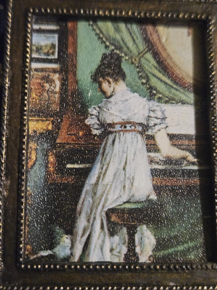 Vintage Ornate Framed Miniature - photo 2
