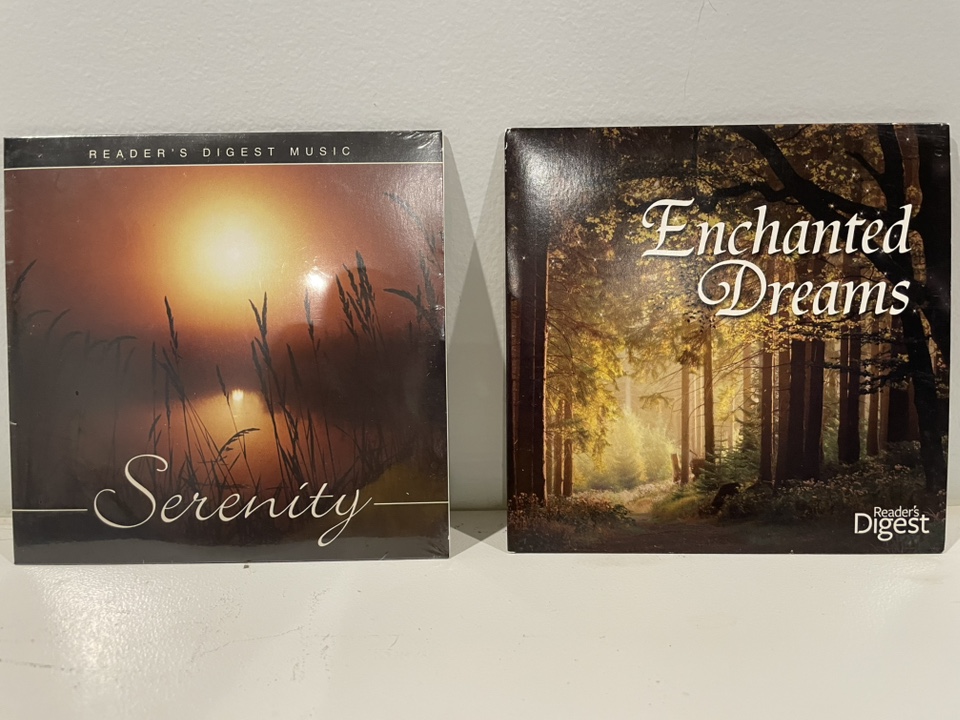 #freecycle Reader's Digest Serenity and Enchanted Dreams CDs
