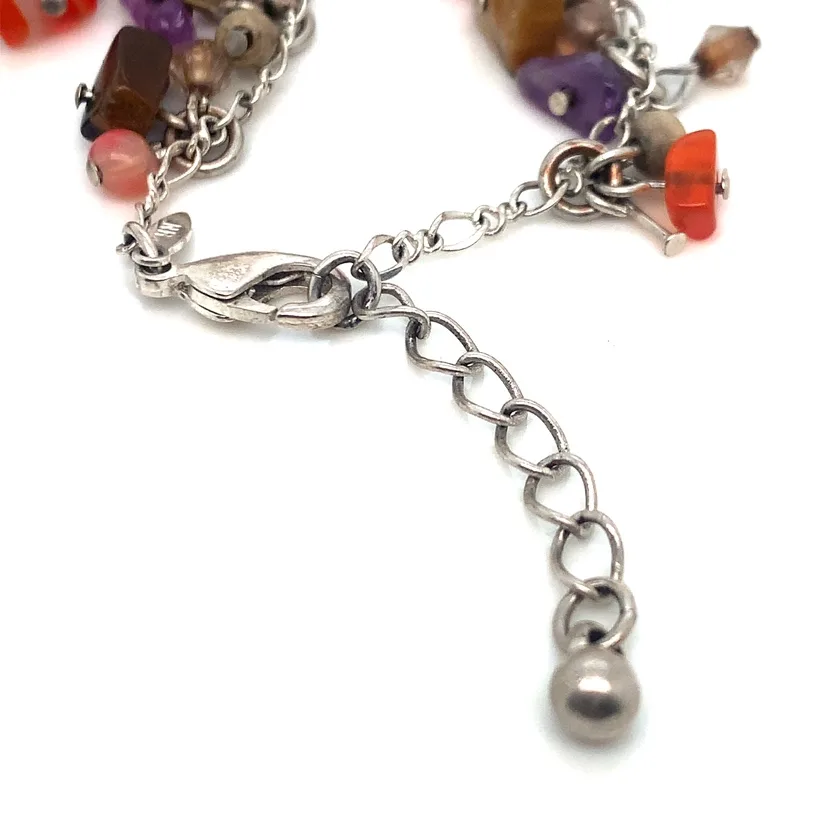 Avon Multi Gemstone Charm anklet image indicator(5)