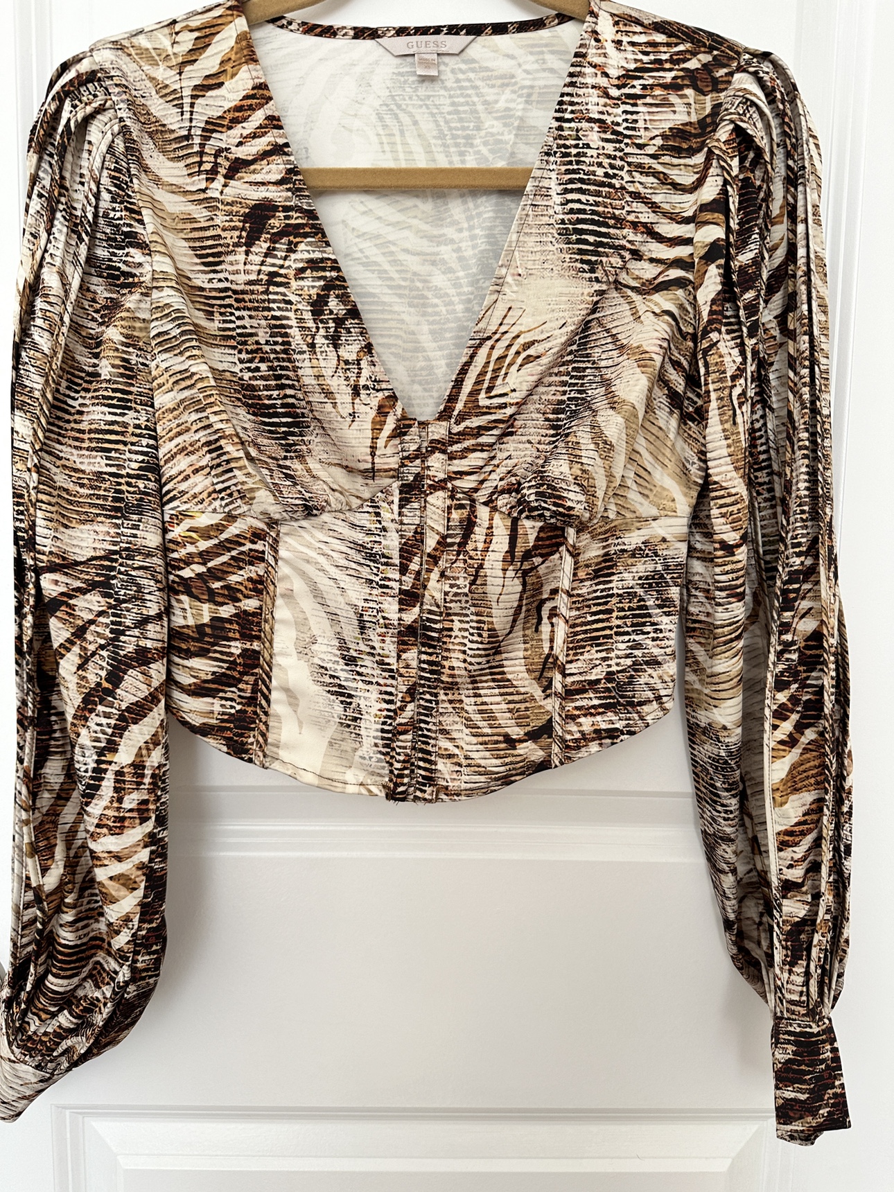 Guess Long Sleeve Blouse - New
