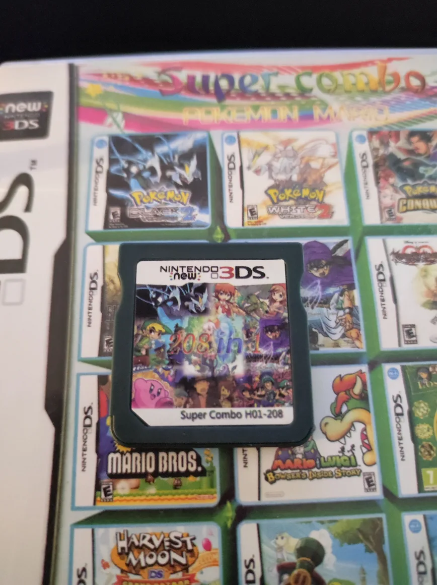 Nintendo DS 208-in-1 multi cart image indicator(3)