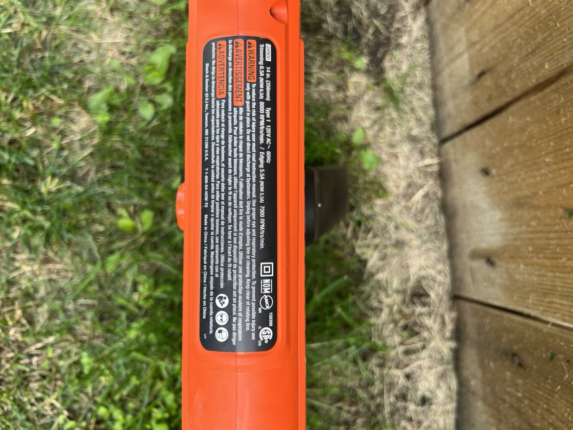 Black & Decker grass trimmer and leaf vacuum - photo 3
