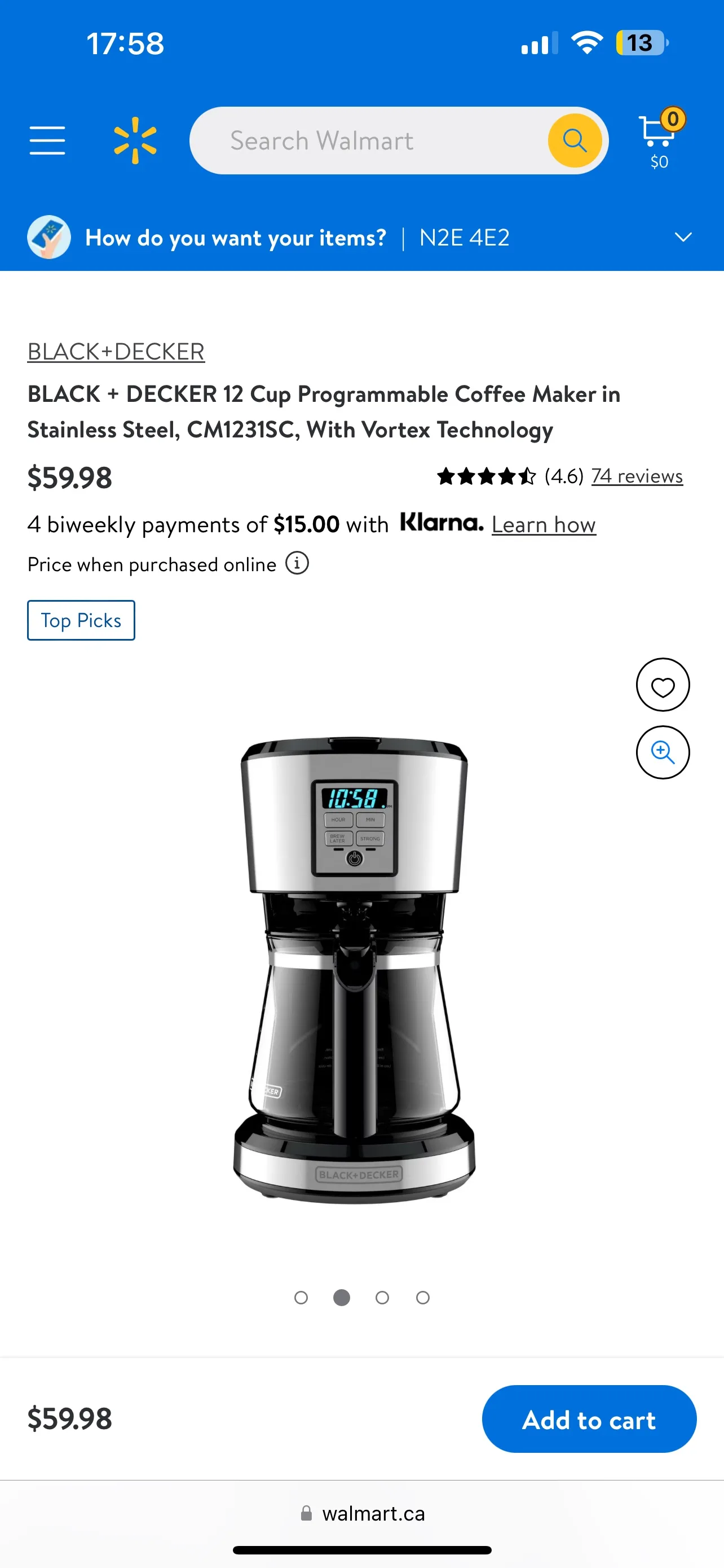 Black and Decker Coffee Maker image indicator(3)