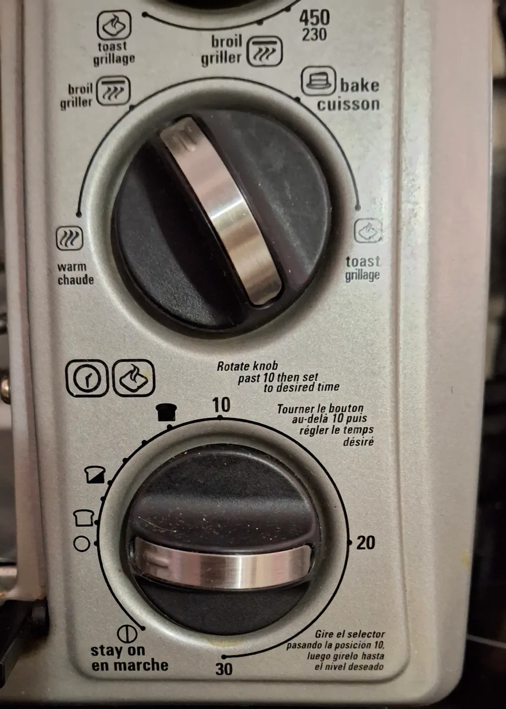 BLACK+DECKER 4-Slice Toaster Oven, Black image indicator(8)