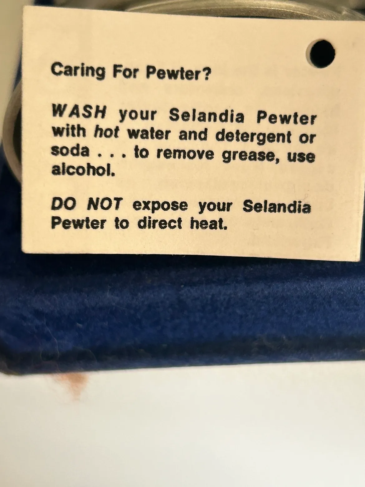 Selandia Pewter Napkin Rings image indicator(4)