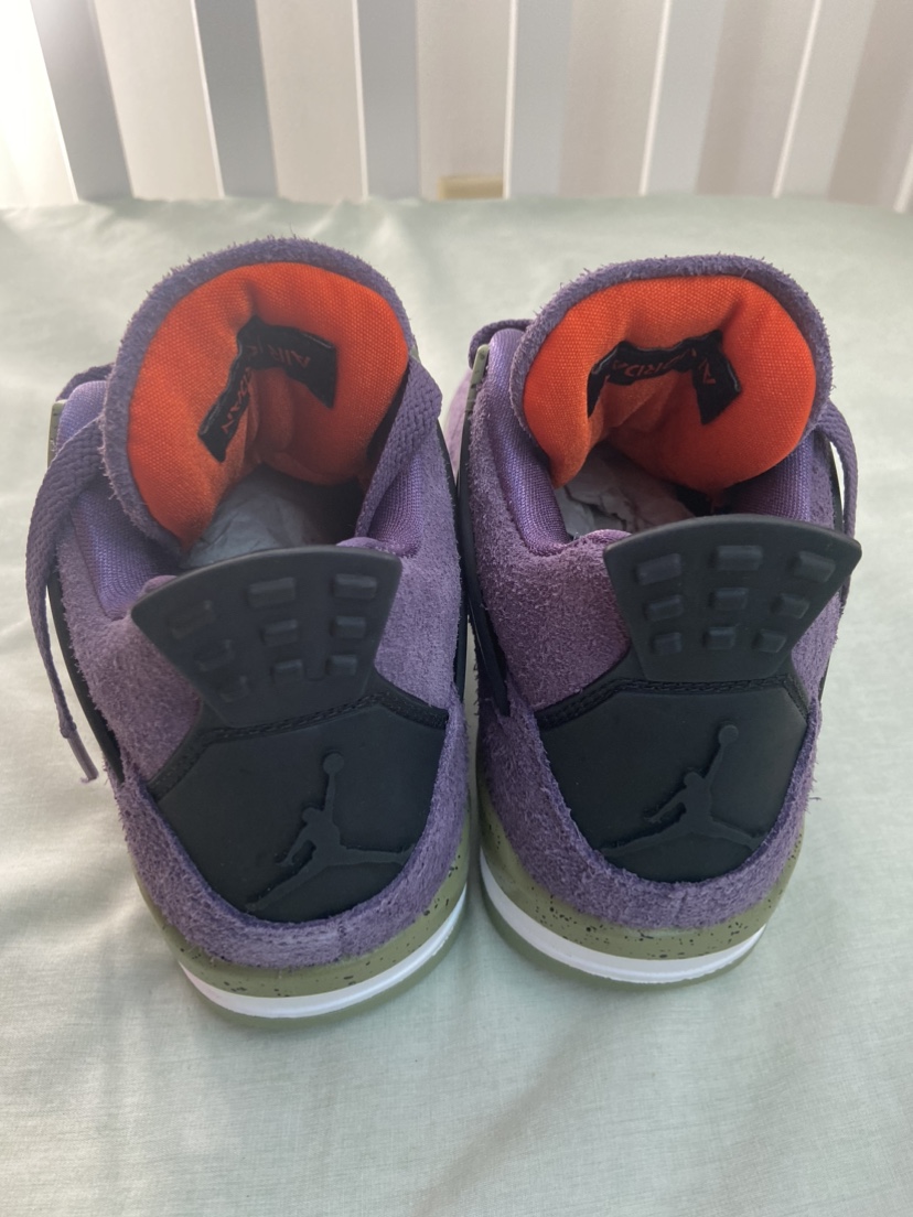 Air Jordan 4 Retro "Canyon Purple” - Size 7 Women’s - photo 5