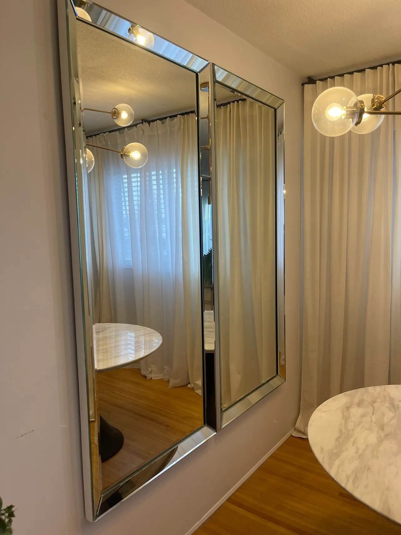 Large Floor Wall Mirror Bevelled image indicator(2)