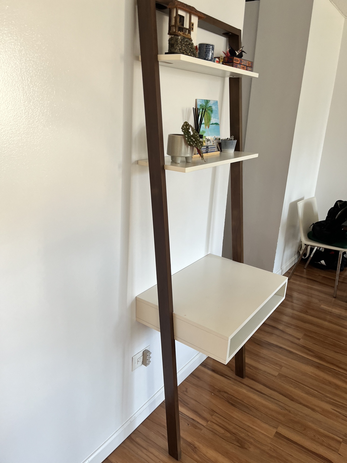 Ladder Desk with Shelves - photo 3