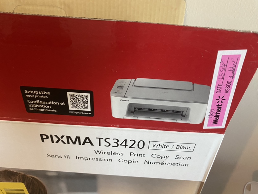 Canon PIXMA TS3420 All-in-One Printer (White) - photo 2