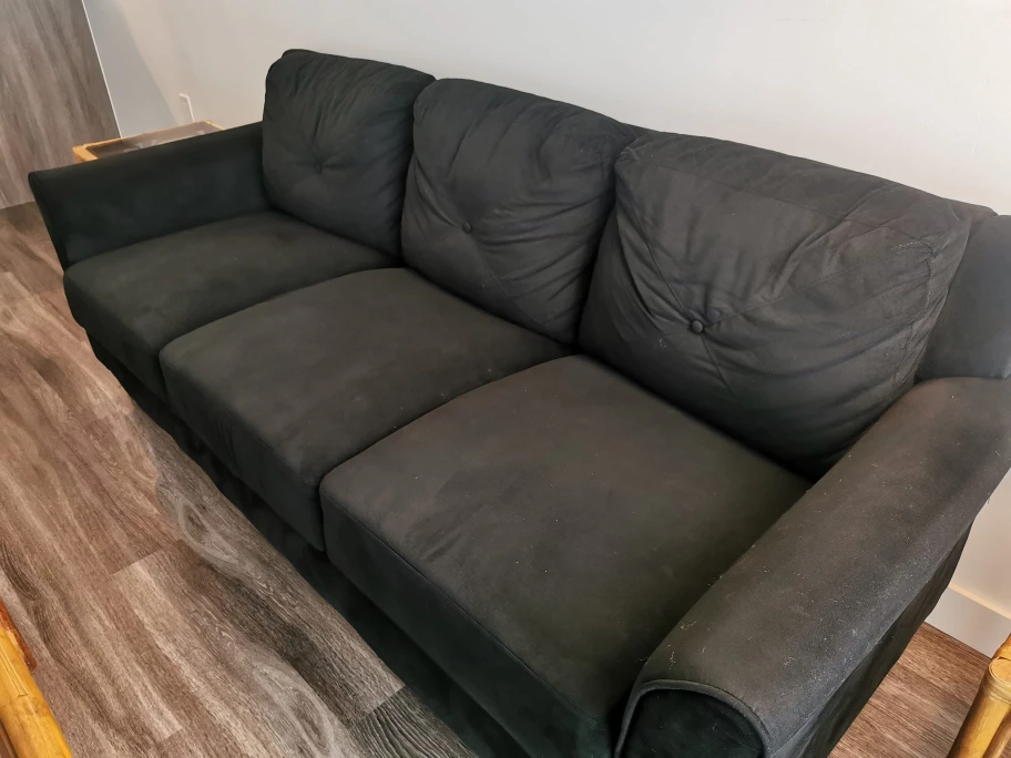 Wayfair Black Couch - photo 2