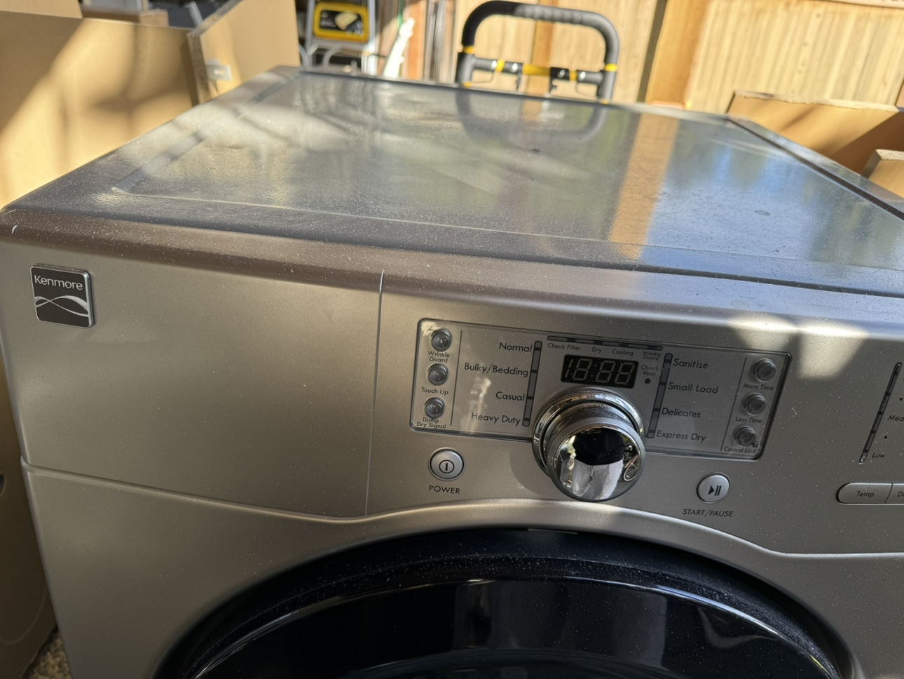 Kenmore Elite Front Load Washer and dryer - photo 4