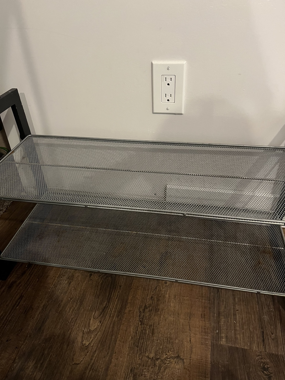 Two Tier Shoe Rack