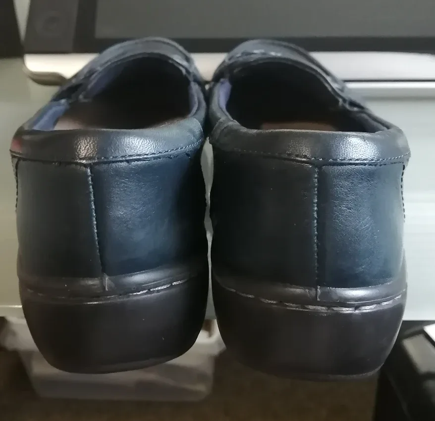 Navy Blue Loafers 🧡💖 image indicator(4)