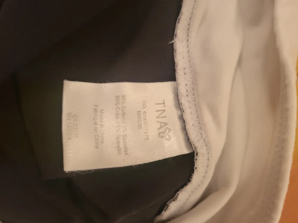 TNA Black and White Running Shorts image indicator(3)